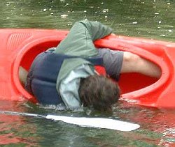 canoeing eskimo roll balance