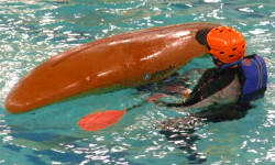 pool kayak capsize and roll