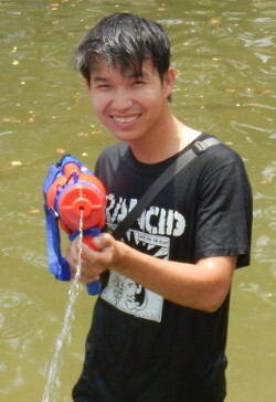 Songkran water gun